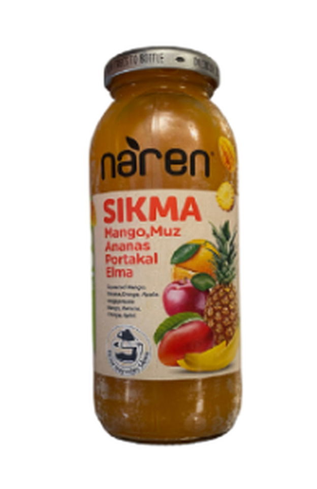 NAREN MEYVE SU 250 ML- MANGO&MUZ%ANA&PAR&ELMA %100